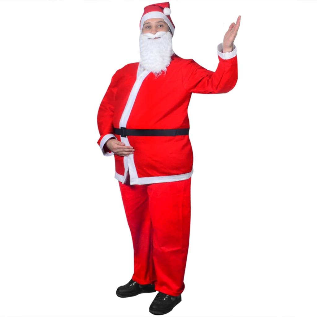 Julemandskostume Sæt i 5 Dele til Julefesten