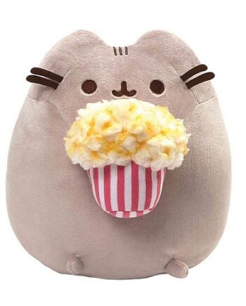 Pusheen The Cat Snackable Popcorn Bamse Plush 24cm