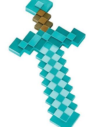 Minecraft Plastic Diamond Sword Replica 51cm