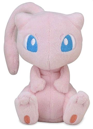 Pokemon Mew Sitting Cuties Pokemon Center Plush Bamse 10cm