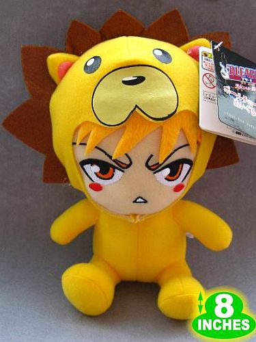 Bleach Ichigo Kurosaki Underpod Version Plush Bamse 20cm
