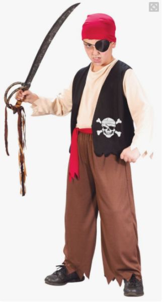 Halloween Custumes Playful Pirate Kostuum