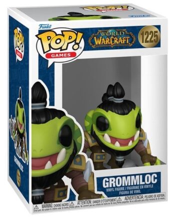 Funko Pop: World Warcraft Grommloc Murloc Cosplay 1225 Games Vinyl Figure 9cm